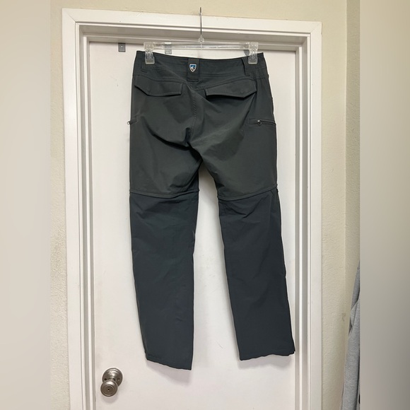 Kuhl Silencr Convertible pants/shorts size
30x30 hiking - dark gray - Picture 3 of 10